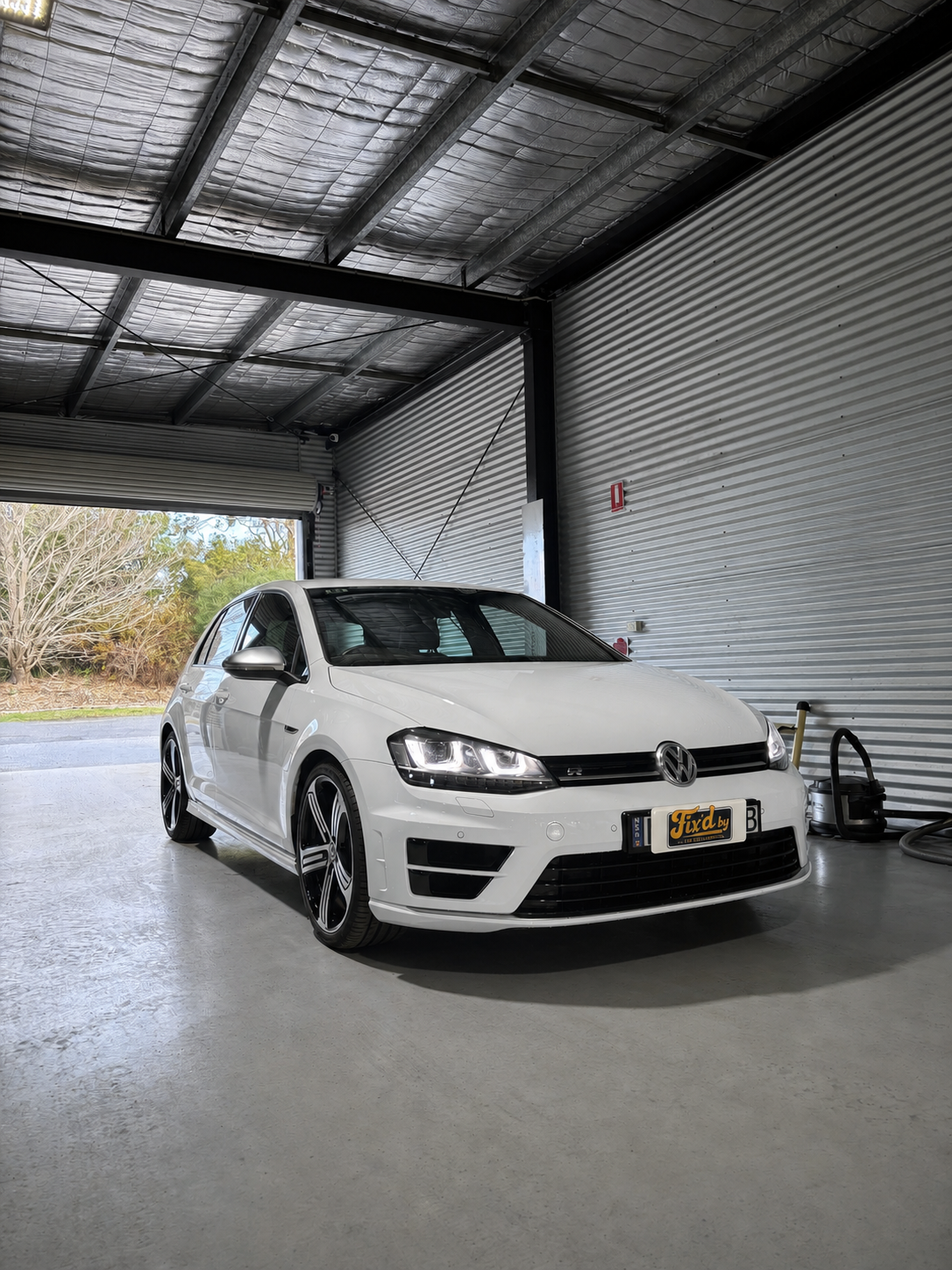 Volkswagen Golf R serviced at Fix'd By